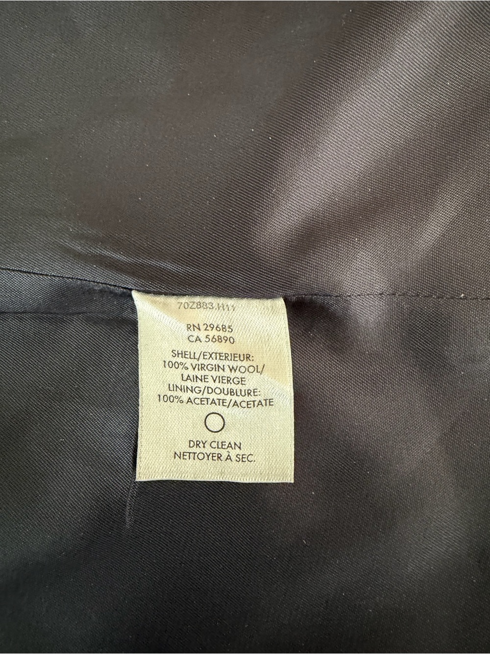 Women’s PENDLETON Arroyo Pea Jacket-Southwest Sunset Striping Along Hem-Blue-2XL - Picture 5 of 8